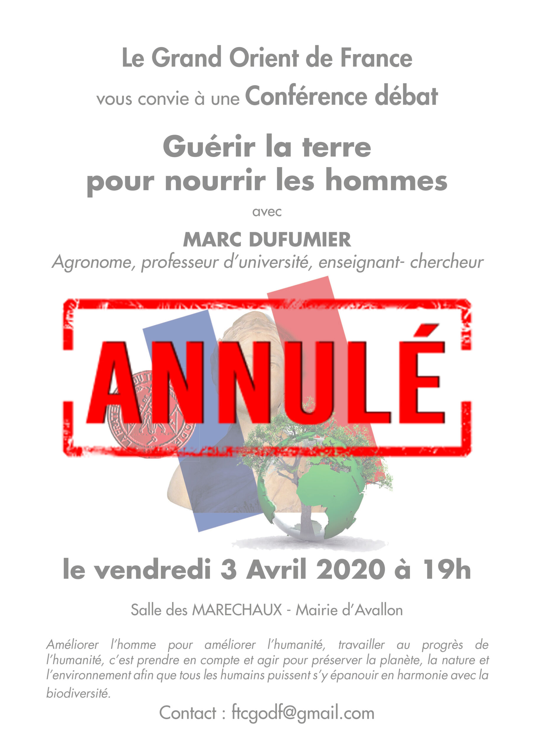 Guérir la terre pour nourrir les hommes