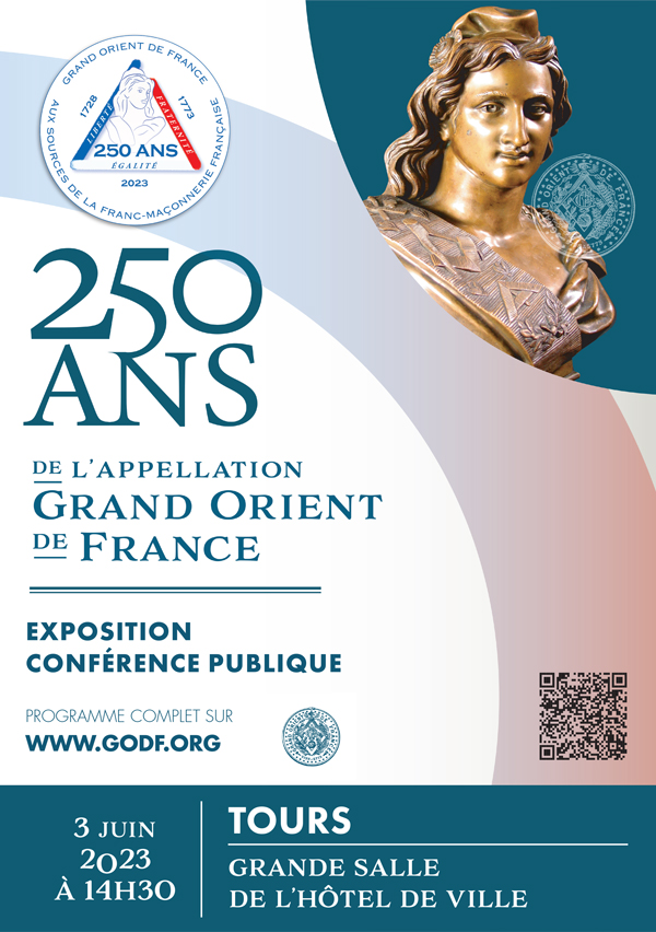 Tours - 250 ans de l'appellation Grand Orient de France