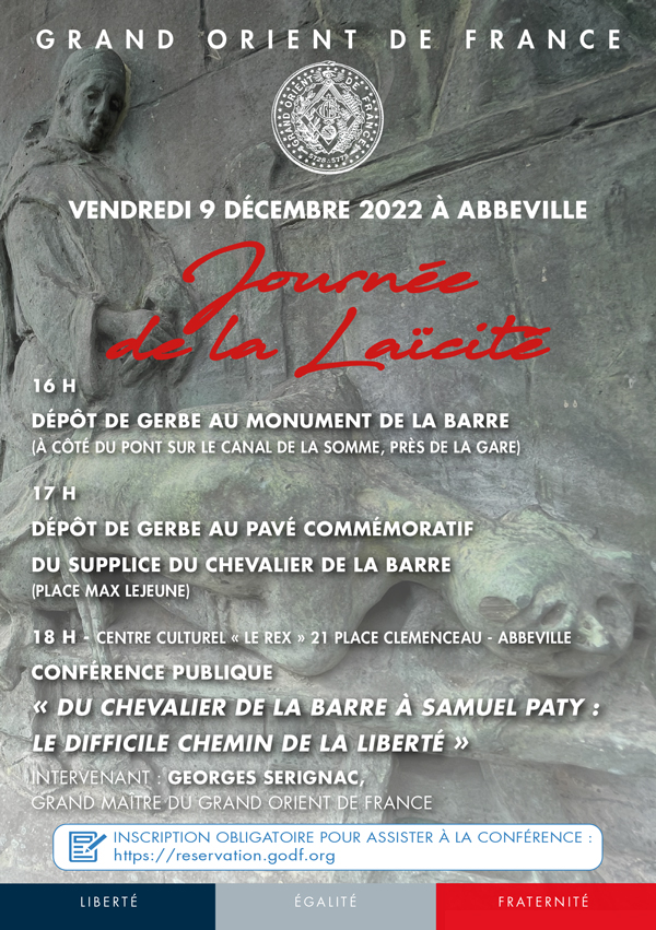 Journée de la Laïcité à Abbeville