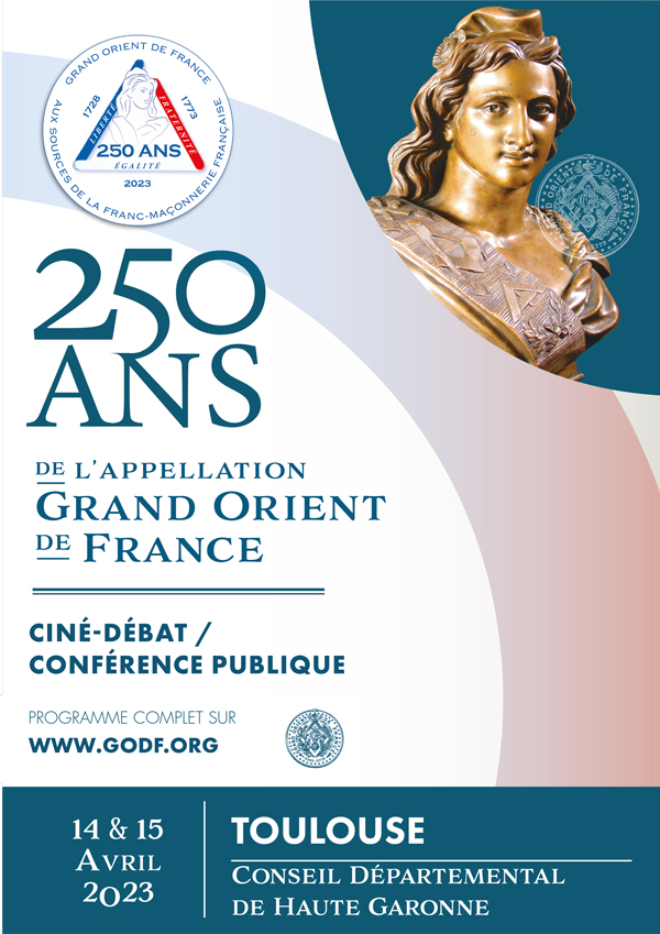 Toulouse - 250 ans de l'appellation Grand Orient de France