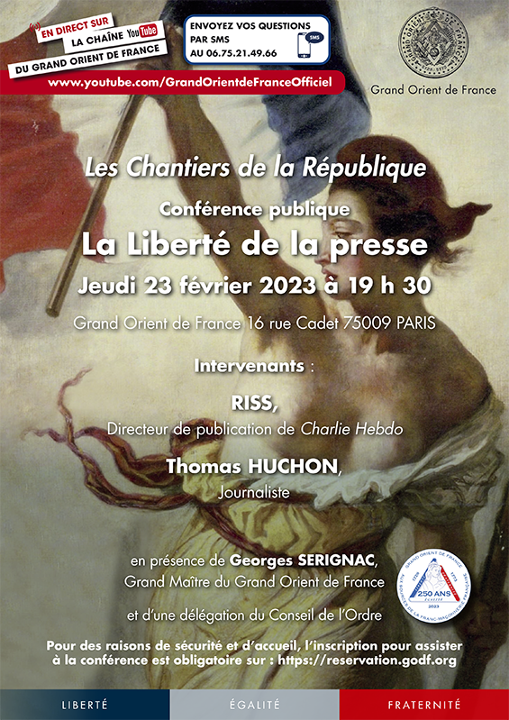 La Liberté de la presse, Paris 23 février 2023