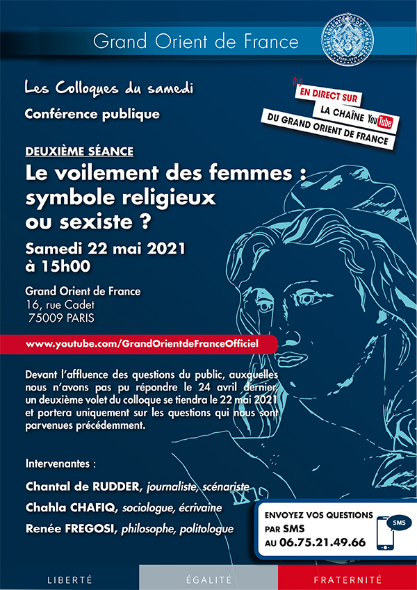 Le voilement des femmes : symbole religieux ou sexiste ? (deuxième séance)