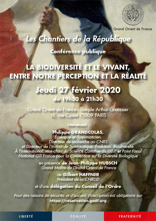 La biodiversité et le vivant, entre notre perception et la réalité - 27 février 2020