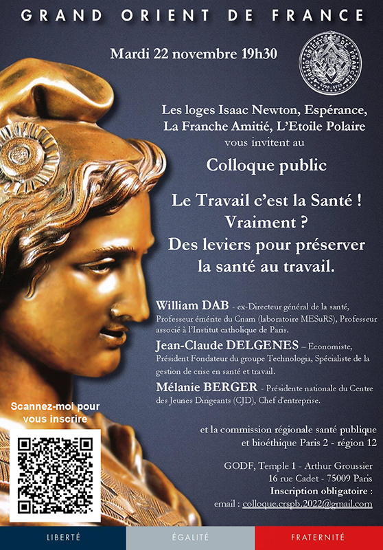 Le travail c'est la Santé! Vraiment ?
