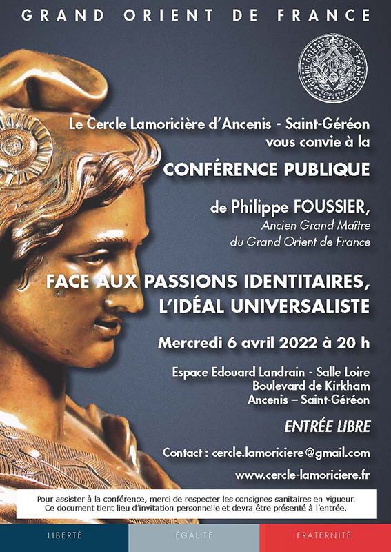 Face aux passions identitaires, l'idéal universaliste