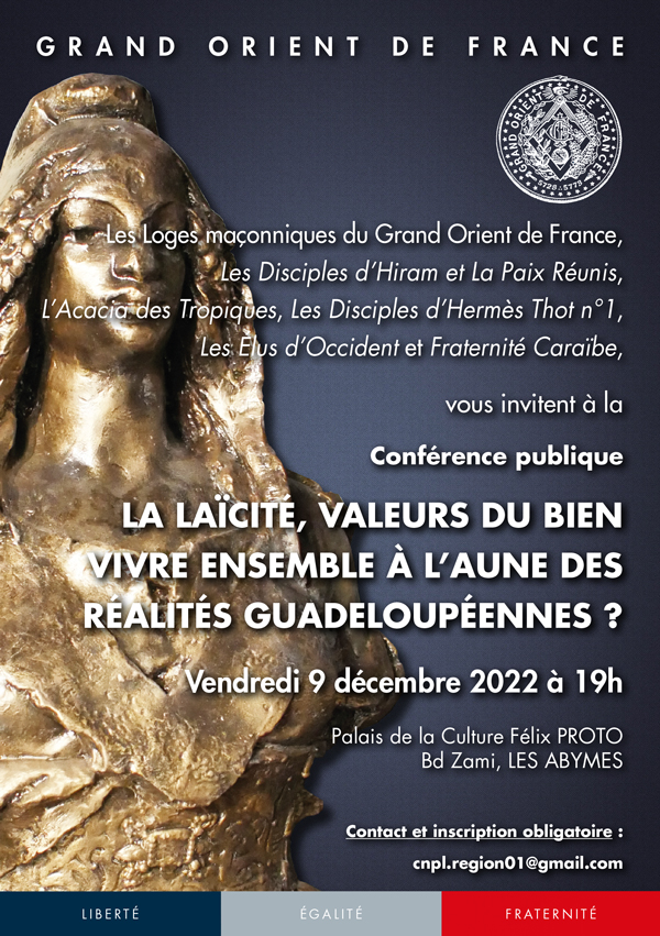 La laïcité, valeurs du bien vivre ensemble à l'aune des réalités guadeloupéennes ?