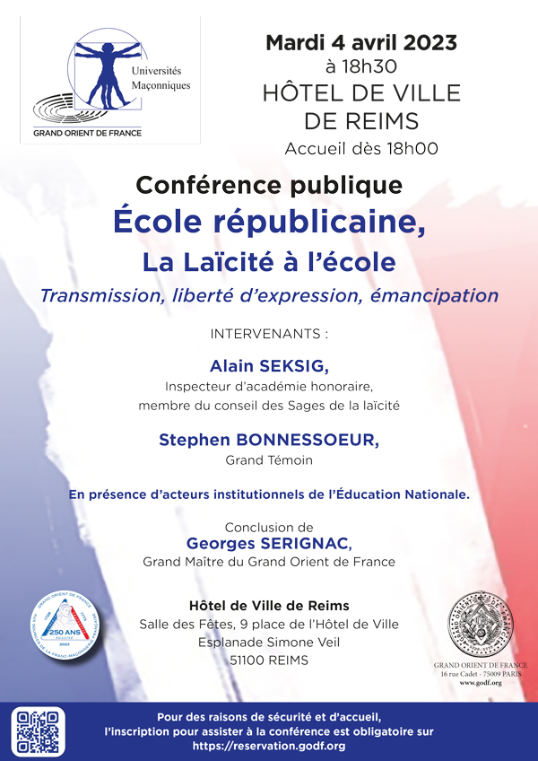 École républicaine, La Laïcité à l’école - Transmission, liberté d’expression, émancipation