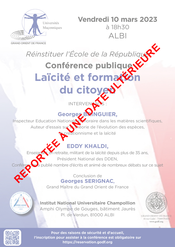 Laïcité et formation du citoyen