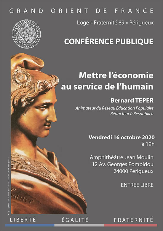 Mettre l’économie au service de l’humain