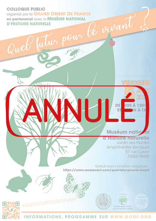 Quel futur pour le vivant ? ANNULE