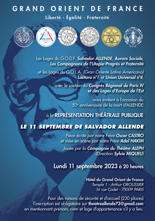 Le 11 septembre de Salvador ALLENDE