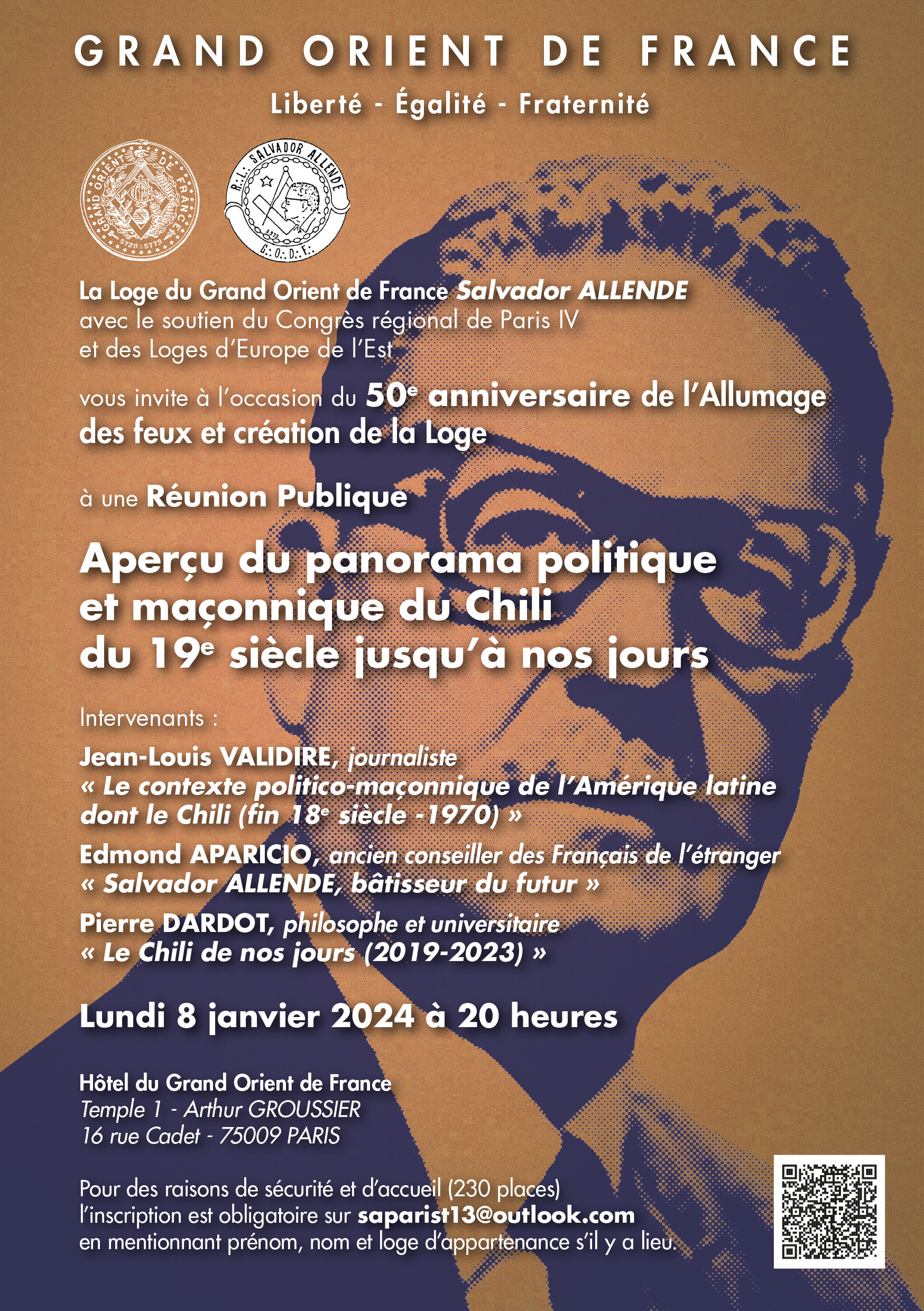 Aperçu du panorama politique et maçonnique du Chili du 19e siècle jusqu’à nos jours