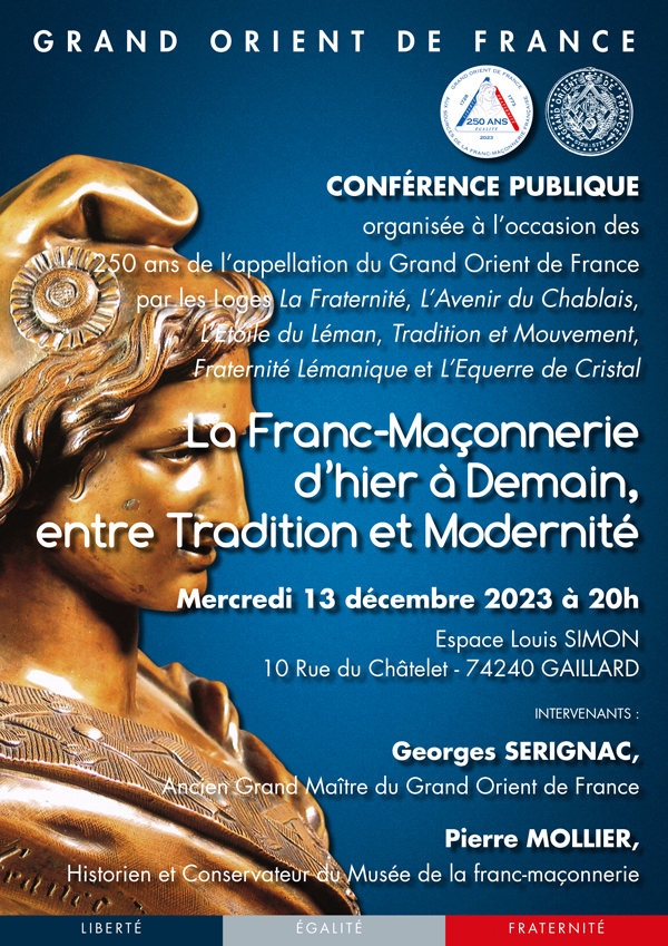 La Franc-Maçonnerie d’hier à Demain, entre Tradition et Modernité