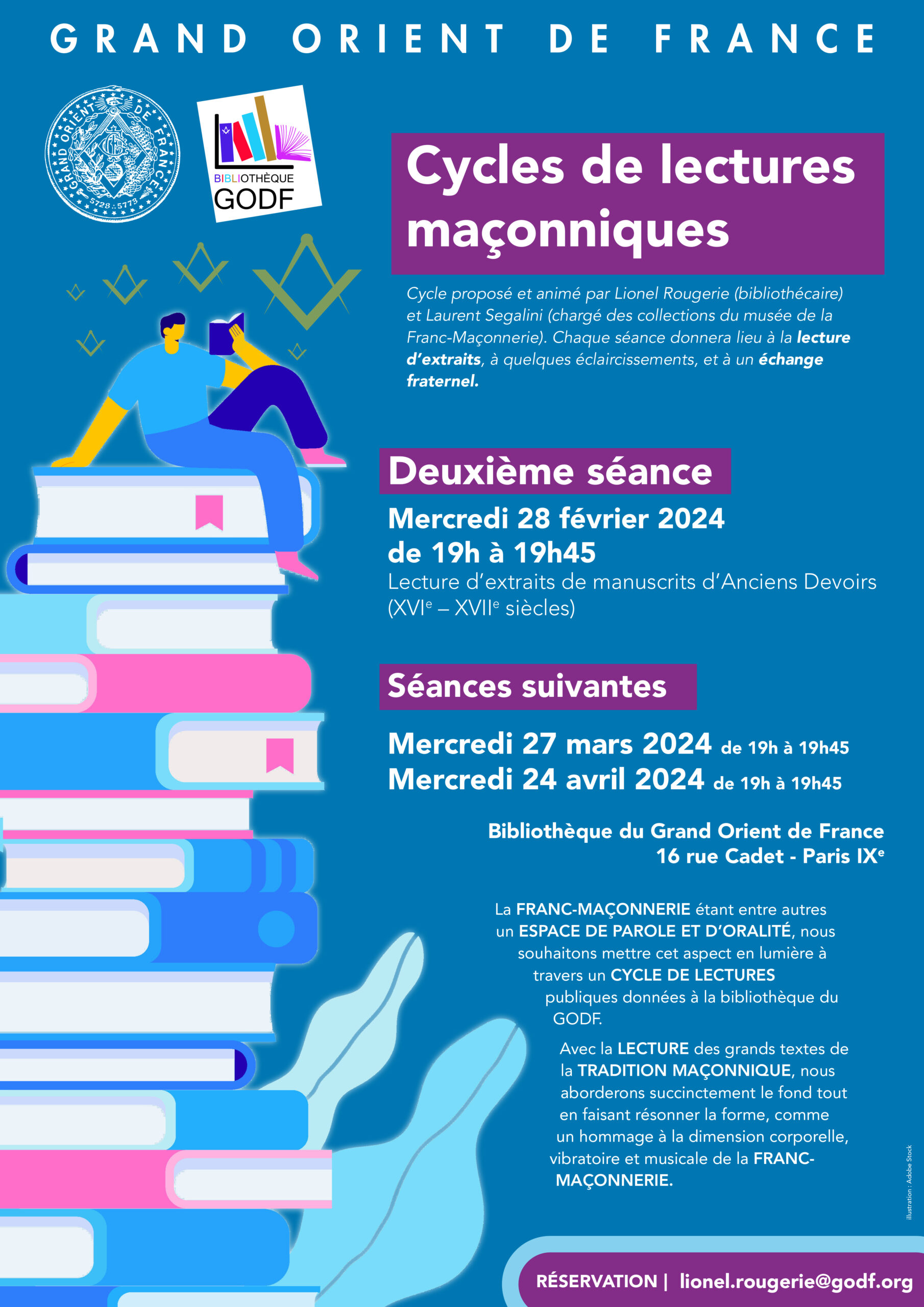 Cycles de lectures maçonniques