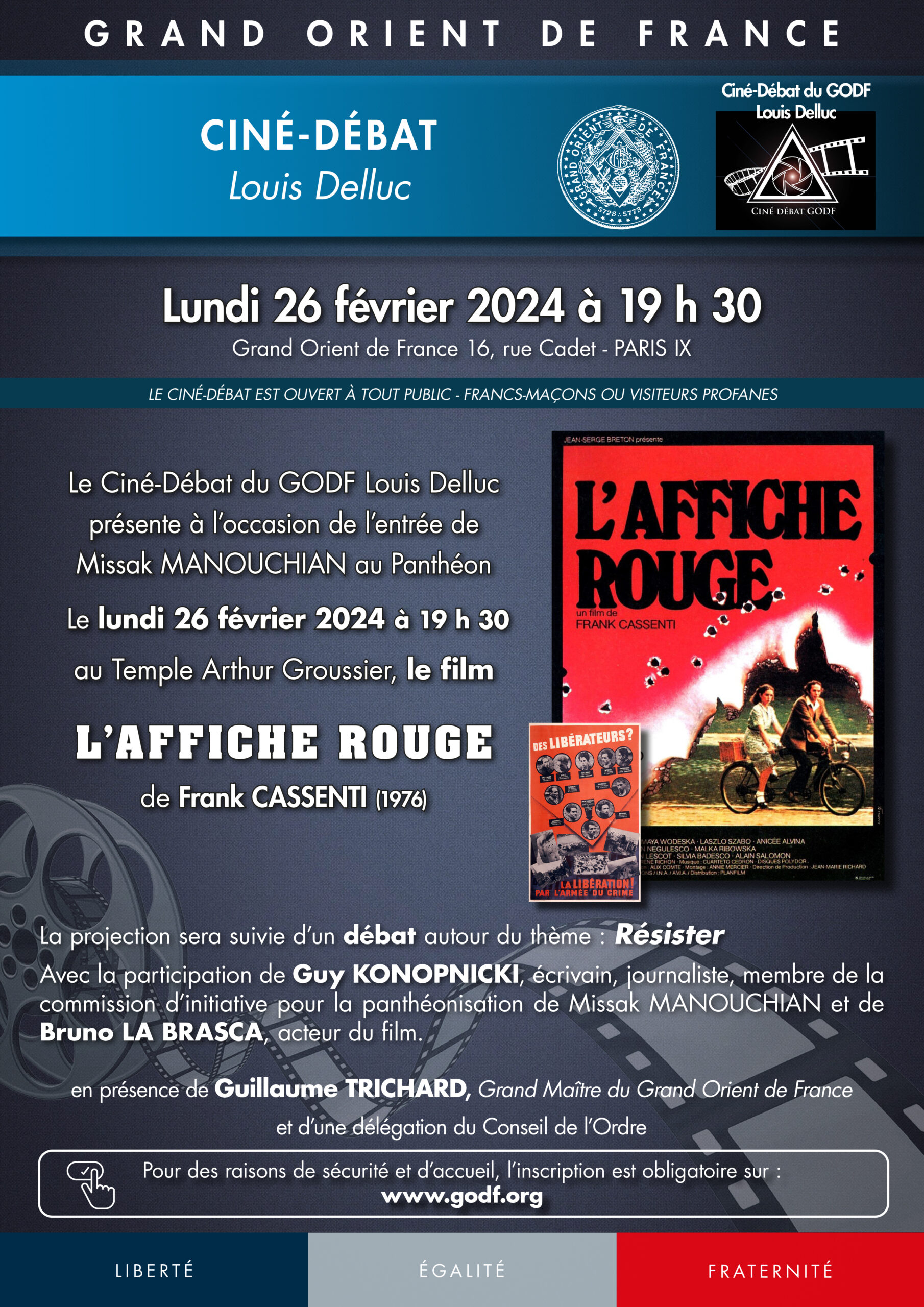 Projection du film 