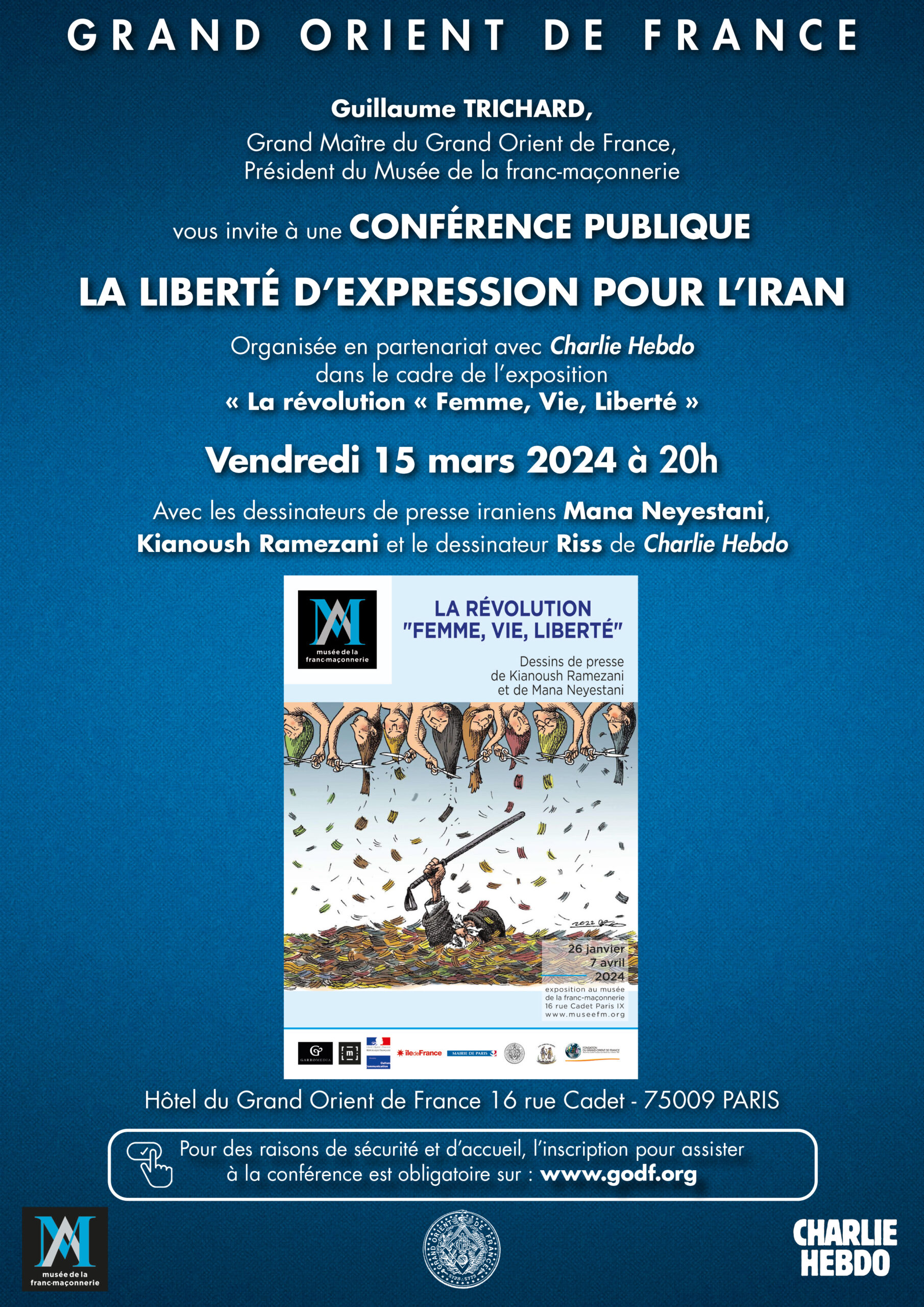 La liberté d’expression pour l’Iran