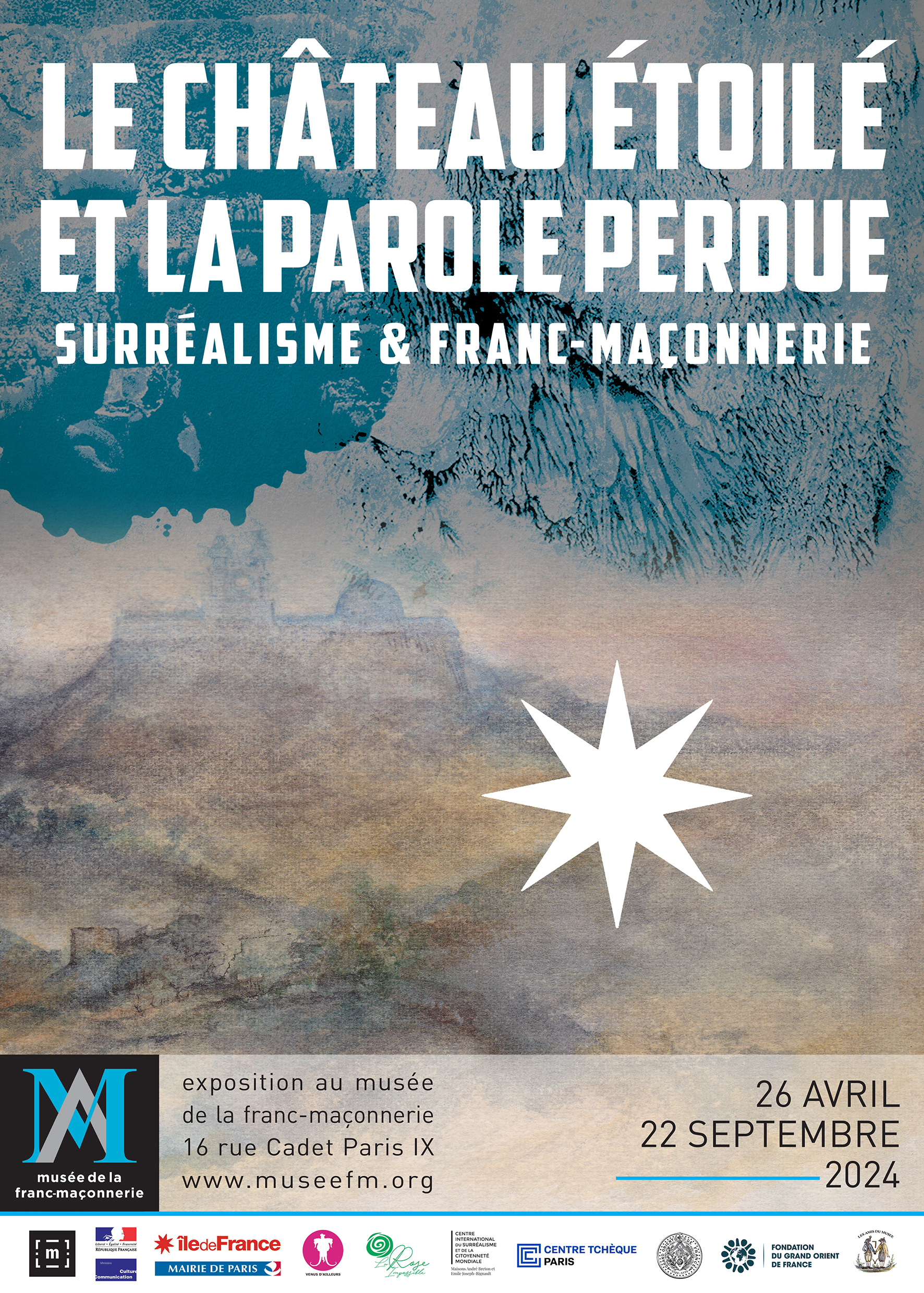 Exposition : Le château étoilé et la parole perdue. Surréalisme & Franc-maçonnerie