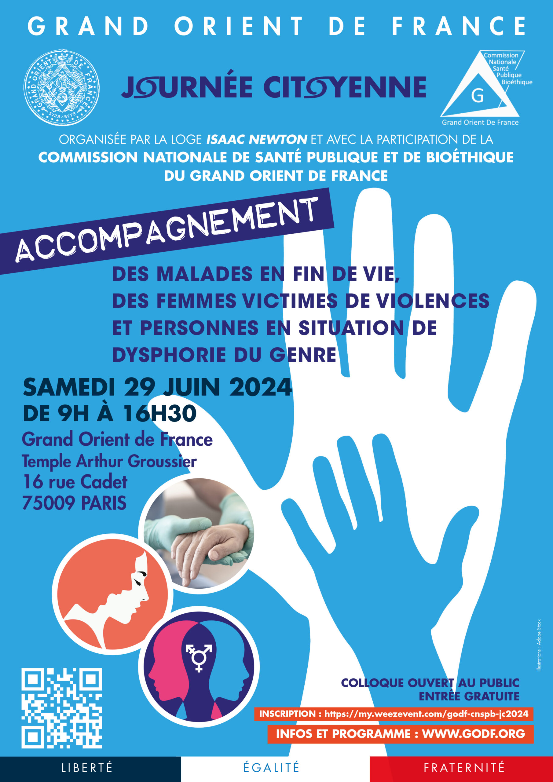 Accompagnement des malades en fin de vie, des femmes victimes de violences et des personnes en situation de dysphorie du genre