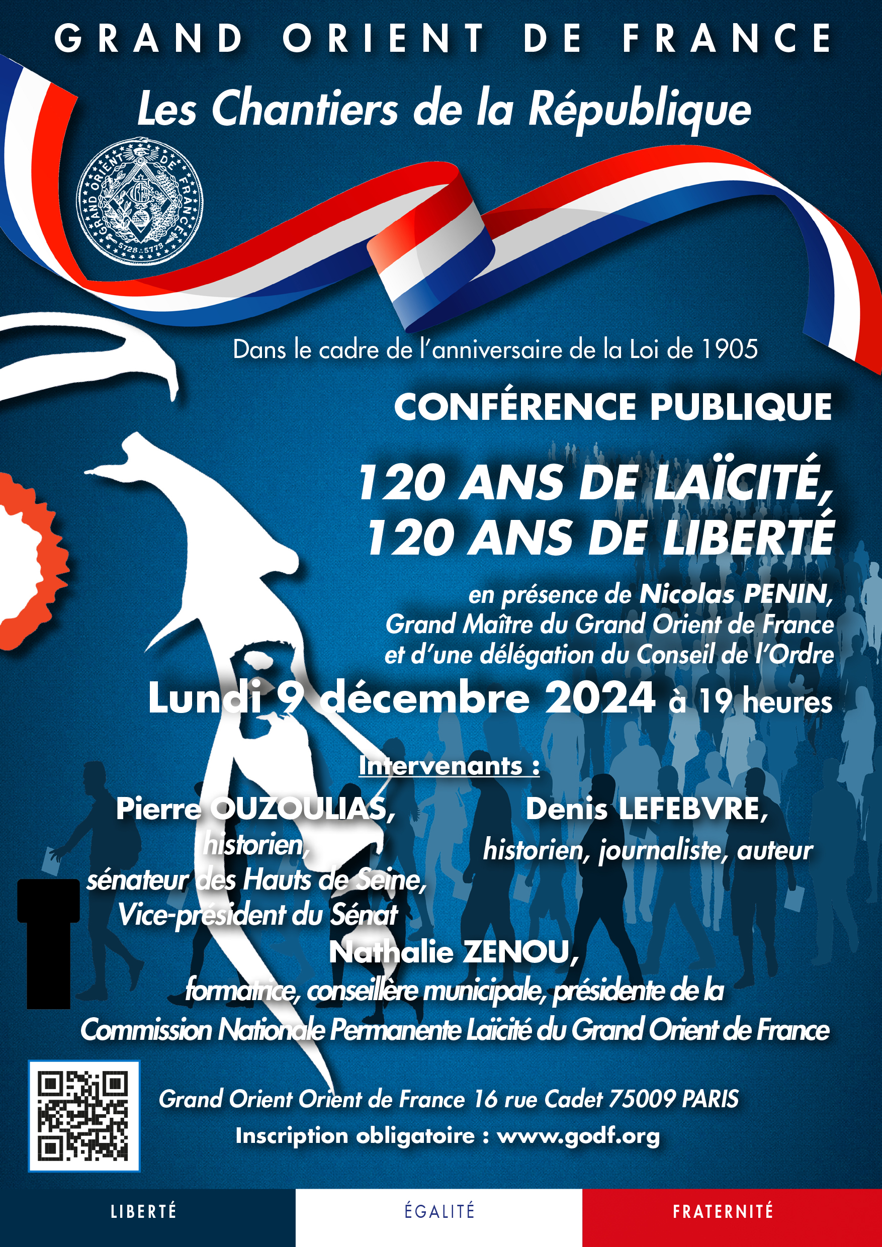 120 ans de laïcité, 120 ans de liberté