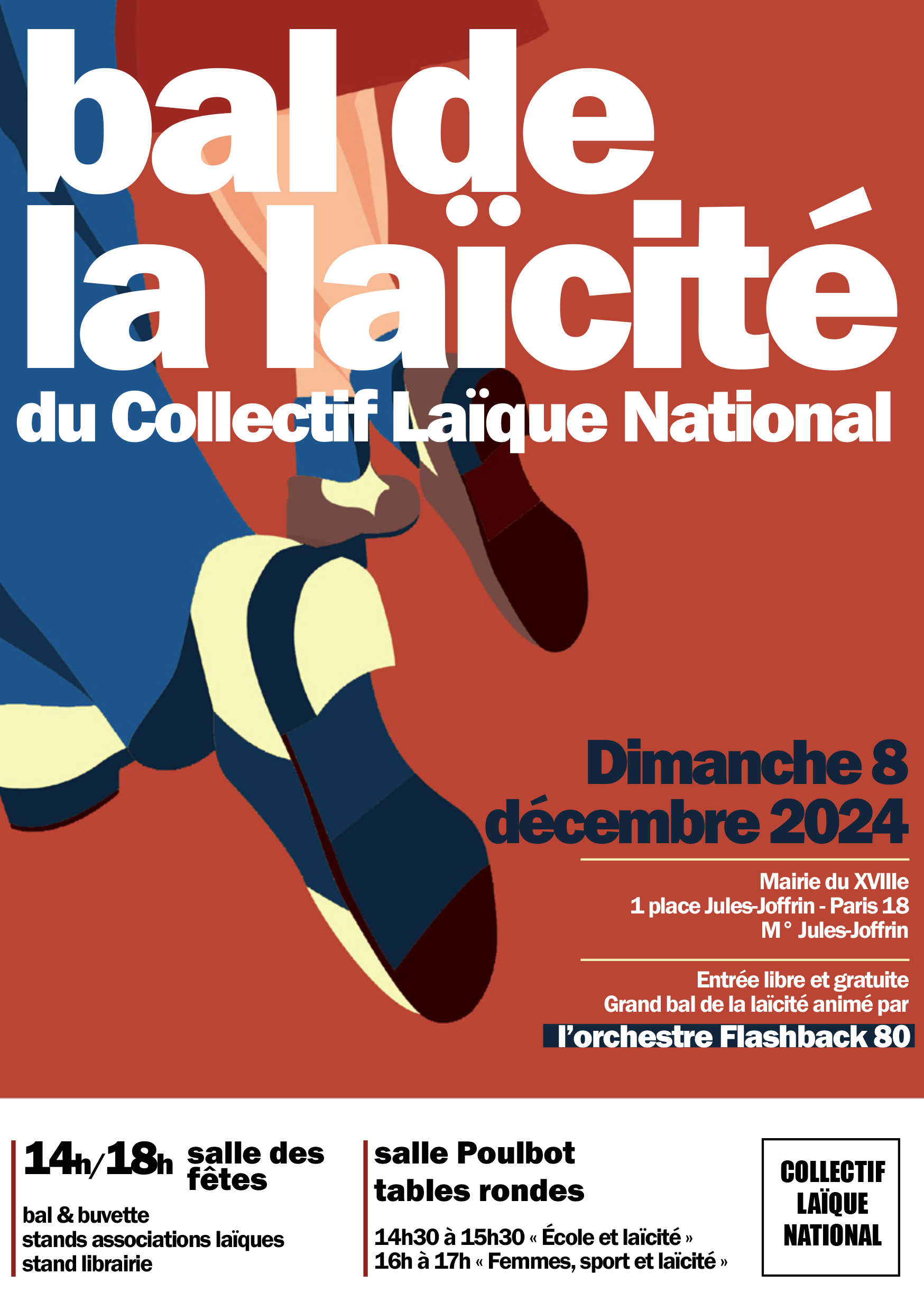 Bal de la laïcité du Collectif Laïque National