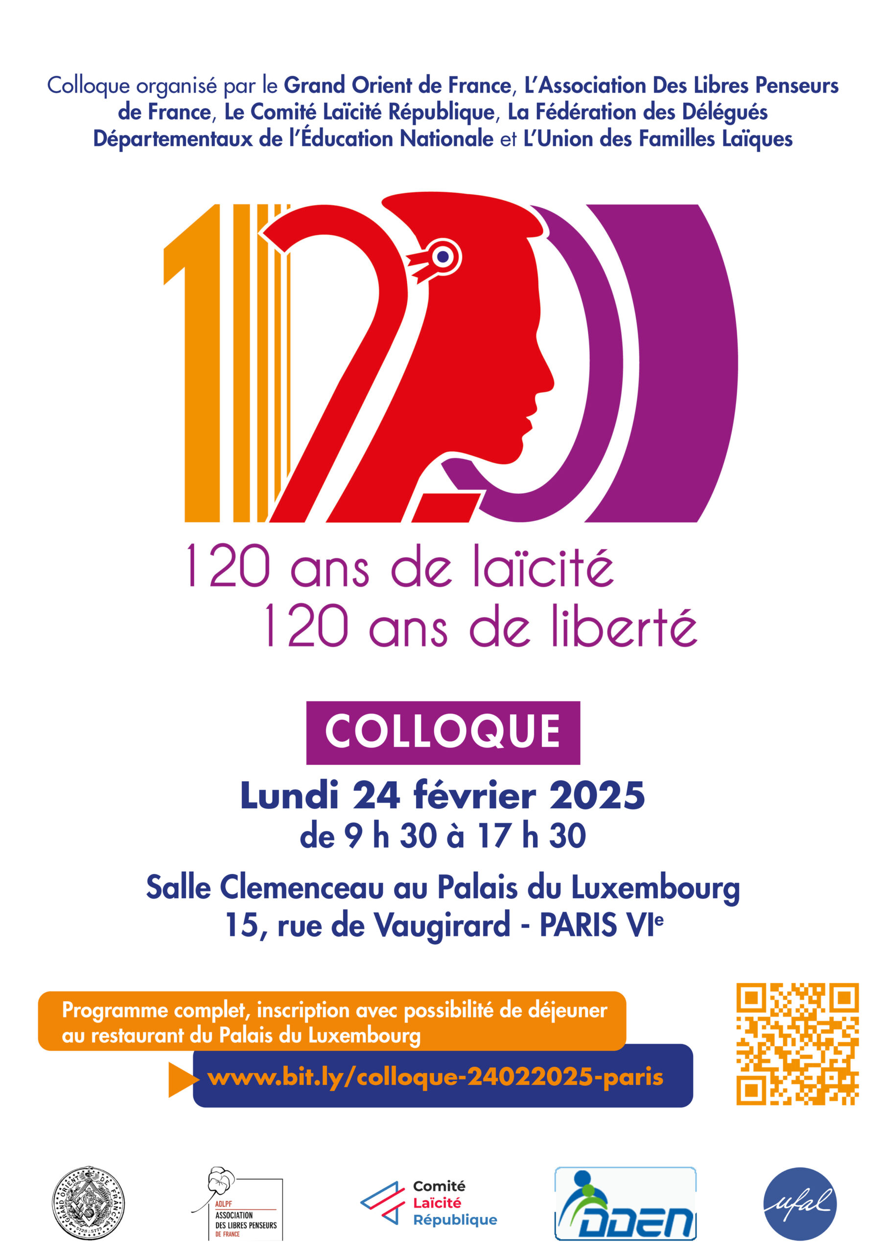 120 ans de laïcité, 120 ans de liberté