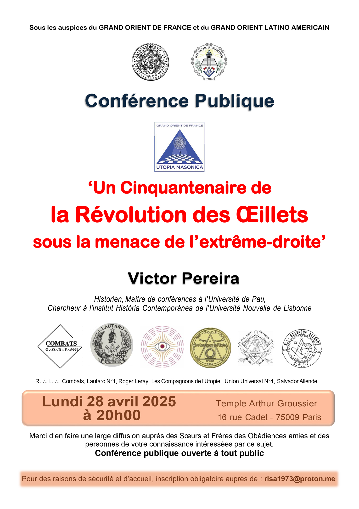 Un Cinquantenaire de la Révolution des Œillets sous la menace de l’extrême-droite