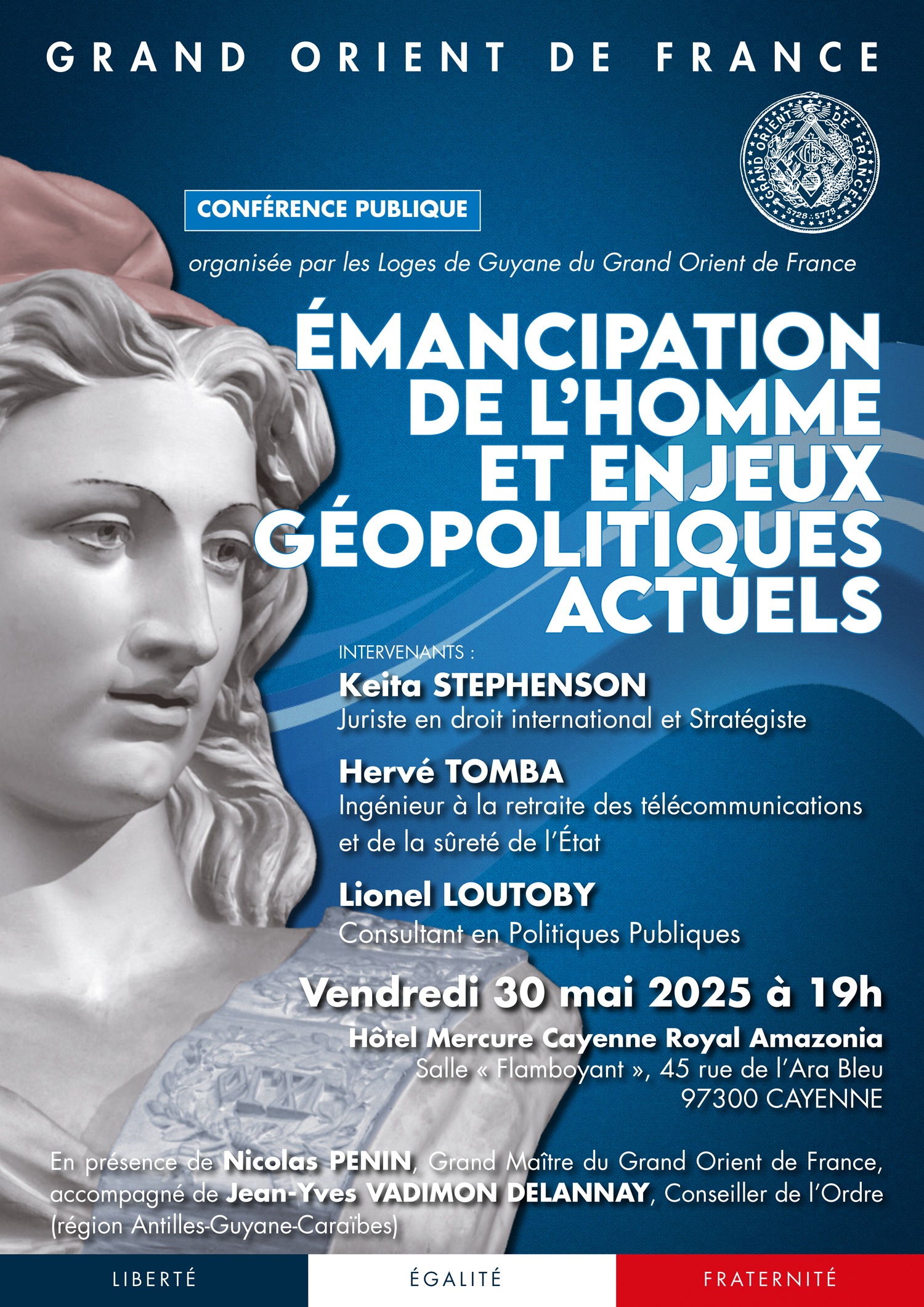 Emancipation de l'Homme et enjeux géopolitiques actuels