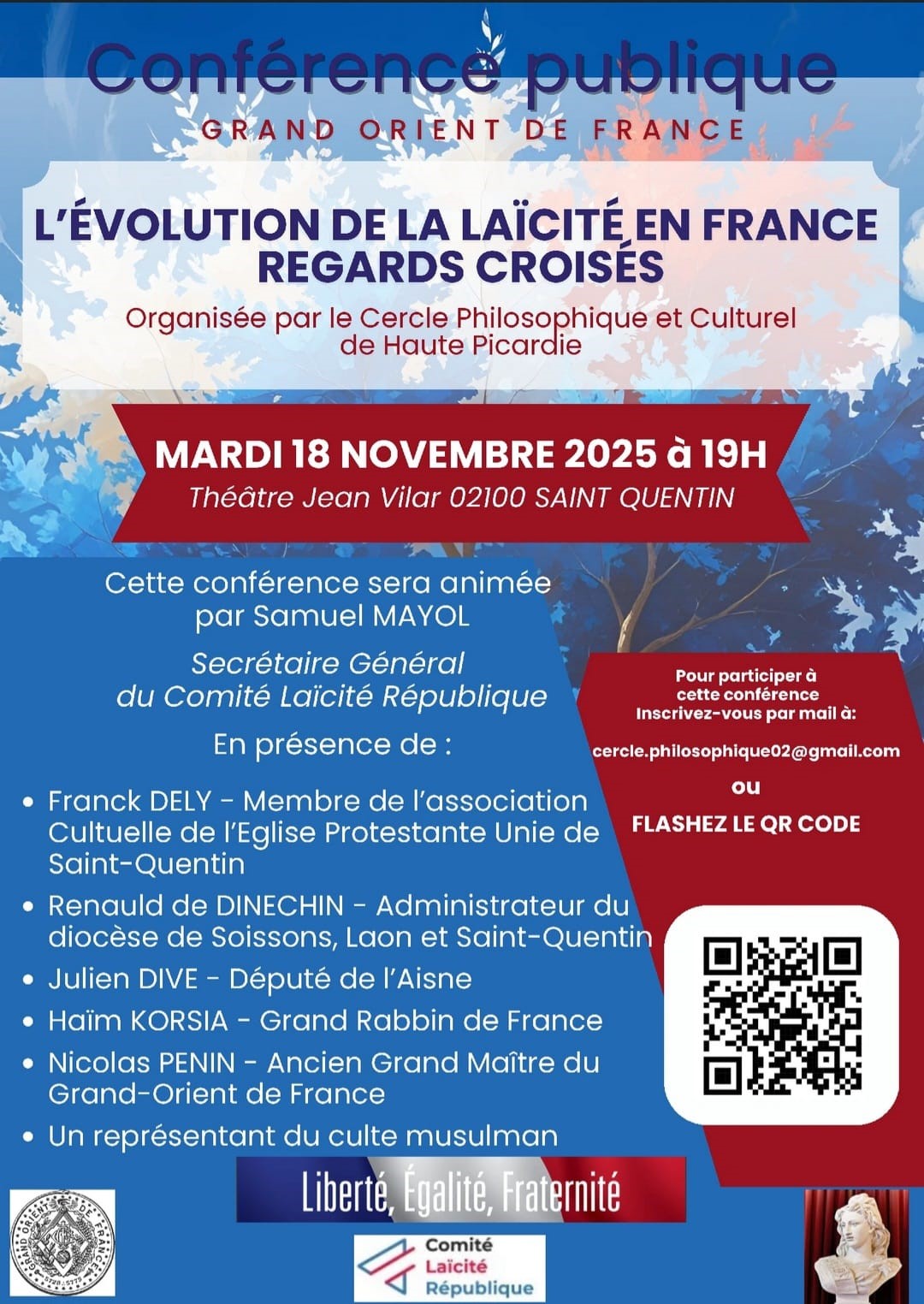 L'évolution de la Laïcité en France, regards croisés